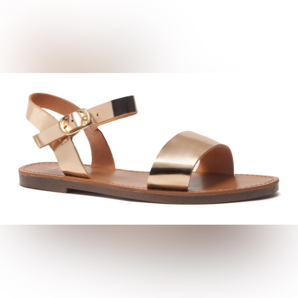 Pre-Owned Rose Gold Shoe Land Herstyle Keetton Sandals